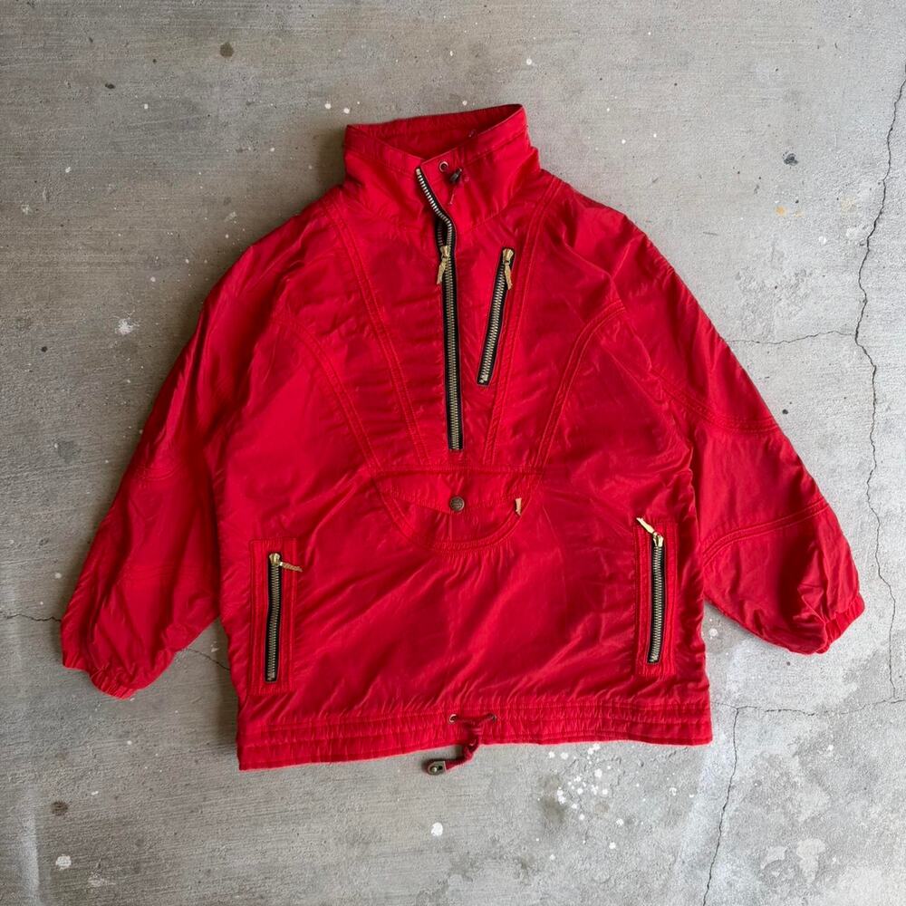 Vintage strolz red ski jacket